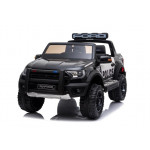 Elektrické autíčko - Ford Ranger Raptor Police DK-F150RP - lakované - čierne
